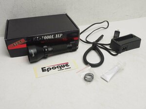 未使用 Epoque エポック EL-1000L HP 水中LEDライト ワイド 点灯確認済 付属品は画像の通り 1000ルーメン ダイビング用品 [3FYY-58760]