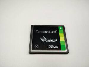 128MB　メガバイト　GBDriver　CFカード　フォーマット済み メモリーカード　コンパクトフラッシュカード