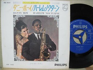 7” 日本盤 SIL AUSTIN // Danny Boy / Harlem Nocturne -PHILIPS FD-1031 (records)