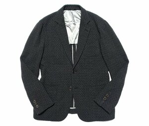 17AW 美品 GIORGIO ARMANI ジョルジオアルマーニ UPTON ヴァージンウールコットンストレッチジャージー テーラードジャケット メンズ 50