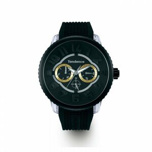 テンデンス TENDENCE フラッシュ TY562001 ブラック文字盤 腕時計 メンズ