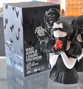 ★新品未使用 GOIN × INSTINCTOY × Mighty Jaxx BAD APPLE LIQUID EROSIN ver. / コラボ RED 赤 INSTINCTOY 150体限定 白雪姫