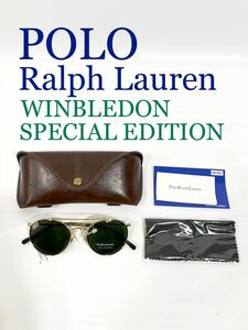 新品 極上 ポロ ラルフローレン ウィンブルドン スペシャルエディション サングラスRalph Lauren WINBLEDON SPECIALEDITION ミラリジャパン