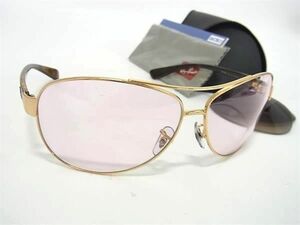 1円 ■極美品■ Ray-Ban レイバン RB3386 001/13 67□13 130 3N べっ甲調 替えレンズ付き サングラス メガネ 眼鏡 ブラウン系 FA6262