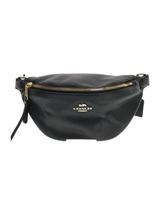 COACH◆PBL LTH BELT BAG/ペブルドレザーベルトバッグ/ウエストバッグ/F48738