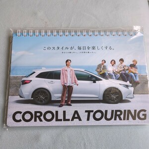 トヨタ　TOYOTA【COROLLA TOURING】　リングノート　菅田将暉　