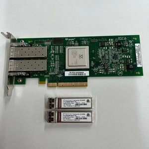 ◆DELL 0RW9KF QLOGIC QLE2562 LP PCIe 8Gb Dual Port Fiber Card◆中古品◆M07010