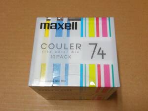 新品 録音用ミニディスク MD 「maxell 日立マクセル / COULER (74 min) ＜10pack＞」 [JAN：4902580260071]