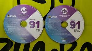 ZUMBA　ズンバ　ZIN91　CD ＆ DVD　インストラクター専用