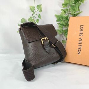 1円 LOUIS VUITTON ルイヴィトン ユタ ユマ クロスボディ ワンショルダーバッグ 肩掛けかばん AW3642 シリアルTH3096