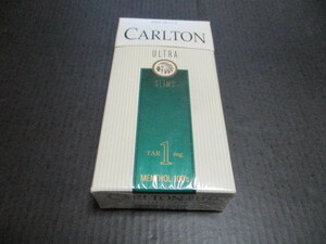 たばこパッケージ　カールトンウルトラスリム　メンソール１００’ｓ　BOX