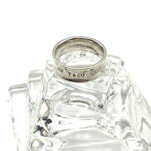 【１円スタート】リング　指輪　 Tiffany & Co.　ティファニー　925　約14号　シルバー　5D-004