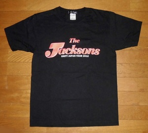 The Jacksons ザ・ジャクソンズ ジャパンツアー 2012 Tシャツ KING OF ROCK 正規品 BLK M 使用僅 ほぼ未使用 美品/マイケルジャクソン