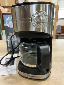 戸0304 レコルト コーヒーメーカー ホームコーヒースタンド Home Coffee Stand recolte ブラックRHCS-1