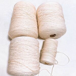 ハンドメイド 手芸用品 糸 たこ糸 100g〜500g〜 4点 まとめ Y-1265