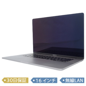 【中古】Apple/MacBook Pro Touch Bar/Core i7 2.6GHz/メモリ16GB/SSD 512GB/2019/16インチ/MacOS (11.7)/ノート【B】