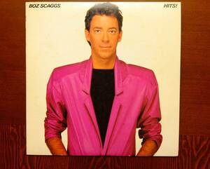 LPレコ－ド１枚。HITS!。BOZ　SCAGGS。ボズ・スキャッグス。ベスト・オブ・ボズ・スキャッグス。対訳、歌詞カード有り。CBS　SONY