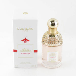 1円 美品 GUERLAIN ゲラン アクア アレゴリア ローザ ロッサ 75ml BT185AI