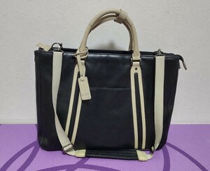 BAGGEX 　三層式ビジネスバッグ　 VINTAGEiメンズ　ブリーフケース　B4　合皮　2way　ビジネス　カジュアル　/鞄/かばん/バッグ/