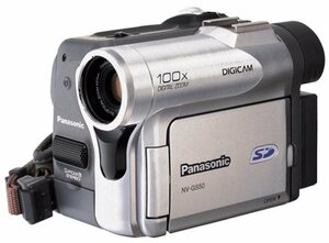 【中古】パナソニック NV-GS50K-S デジタルビデオカメラ
