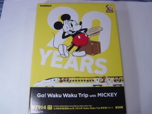 トミックス97914　限定品　九州新幹線800系 ミッキーマウス「WaKa WaKu Trip]（税込）税0円　　　　　　21600