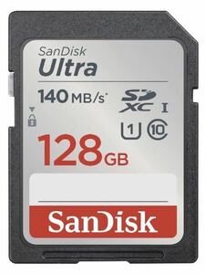 SanDisk Ultra SDXCメモリカード　SDカード　128GB