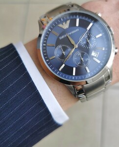 アルマーニのメンズ腕時計　汎用ベルト