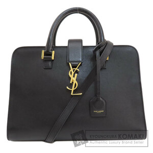 SAINT LAURENT サンローラン ベイビーカバス 2WAY ハンドバッグ カーフ レディース 中古