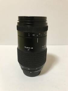 ペンタックス　　PENTAX 　TOKINA AF 75ー300mm f4・5－5・6 マクロ　　良品