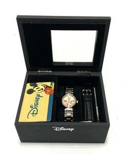 【限定品】Disneyディズニー/クォーツ腕時計/アナログ/ステンレス/MC-920 B- B-3E Limited Edition 0653/ミニー/リストウォッチ