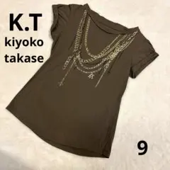 K.T Kiyoko Takase デザインカットソー　9