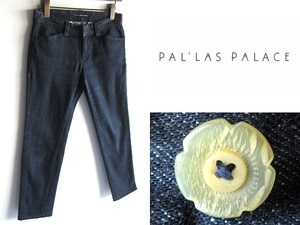 Pallas Palace パラスパレス スリムテーパード ストレッチデニムパンツ 2 インディゴ 藍色 日本製 スキニー ジーンズ