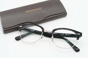 定価４万 日本正規品 本物 OLIVER PEOPLES オリバーピープルズ Balen 49 サーモントシェイプメガネフレーム 眼鏡 メガネ