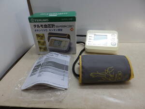 TERUMO/テルモ 自動電子血圧計 ＥＳ-Ｐ333Ｗ 単三電池４本使用 箱/取扱説明書有 中古！