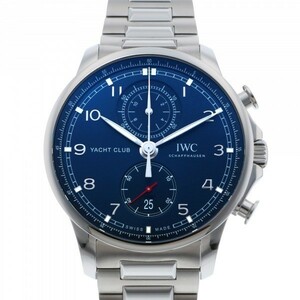 IWC ポルトギーゼ ヨットクラブ クロノグラフ IW390701 ブルー文字盤 新品 腕時計 メンズ