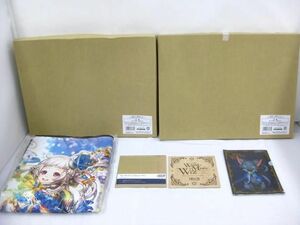 【同梱可】中古品 アニメ 魔法使いと黒猫のウィズ のみ ミストグラフ ブランケット CD 等 グッズセット