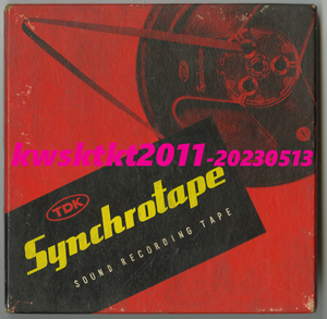 7インチ★東京電気化学工業 TDK Synchrotape PL-12