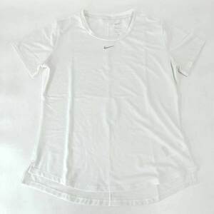 【中古】ナイキ 半袖Tシャツ ランニングウェア L ホワイト DD0619-100 レディース NIKE