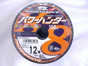 YGKよつあみ　エクスブレイド　パワーハンター　プログレッシブ　x８ １２号　500ｍ