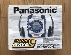 Panasonic RQ-SW20-E ステレオラジオカセットプレーヤー箱付き