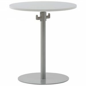 法人様限定商品 新品 リフレッシュテーブルII バッグハンガー付き W600 丸テーブル 円型 円形 テーブル RFRT2-600WH-BH