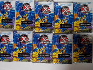 X-MEN FLEER MARVEL CARD マーベル カード　未開封品 10パック　貴重　