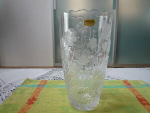 Noritake　ノリタケ　クリスタルガラス　フラワーベース　