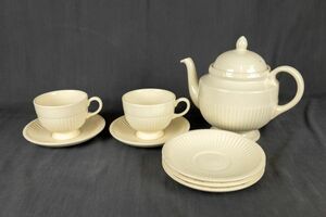 T01-1900 陶磁器 WEDGWOOD ウェッジウッド 洋食器 カップ＆ソーサー ポット Edme エドミー イギリスの陶磁器メーカー 高級食器