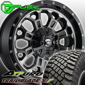 FUEL D561 Crush ランクル200 ダッジ ラム 20インチタイヤホイールセット ATTURO TRAIL BLADE XT 275/55R20 285/55R20 305/55R20 X/T