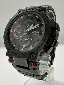 【カシオ 1円〜】CASIO G-SHOCK MTG-B1000XBD-1AJF 電波ソーラー Bluetooth搭載 腕時計 メンズ 稼動品 中古 87EA17