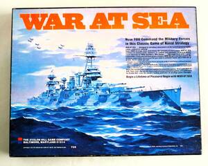 【処分】訳有!アバロンヒル/ホビージャパン WAR AT SEA 英独大西洋の戦い 日本語訳付~部品取に~中身詳細不明ジャンク品【同梱可】[GC20B13]