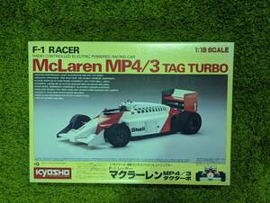 McLaren　マクラーレン MP4/3 TAG TURBO タグターボ　1:18SCALE　Kyosyo　京商