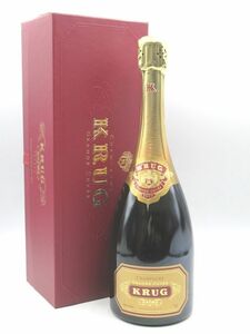 ◆未開栓 KRUG GRANDE CUVEE クリュッグ グランド キュヴェ REIMS レイムス シャンパン CHAMPAGNE BRUT 750ml 12％ 果実酒 箱有◆