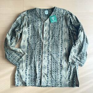 South2 West8 Flannel PT. Vネックアーミーシャツ SKULL&TARGET スカル＆ターゲット S2W8 ネペンテス nepenthes 新品同様品